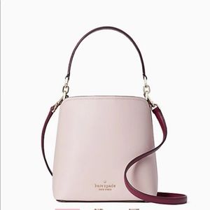 Kate Spade Blush and Wine Crossbody Bag NWT